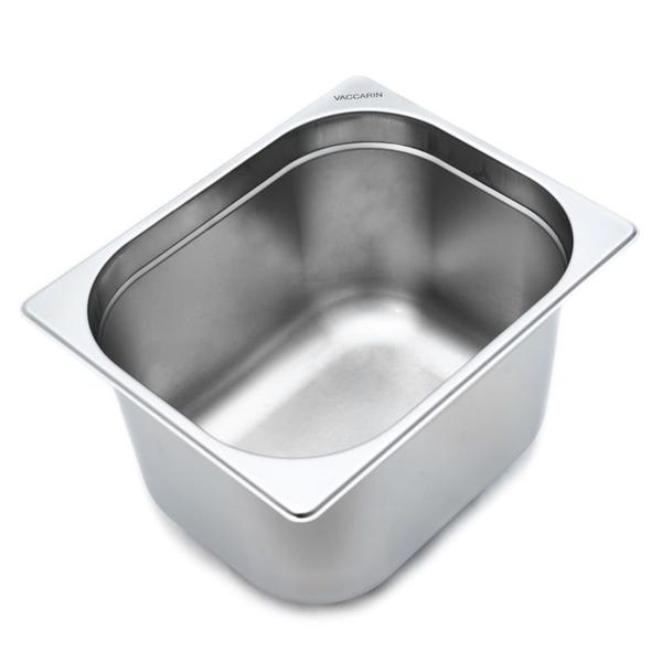 Cuba Gastronômica GN 1/2 200mm- Aço Inox Modelo Europeu - Vaccarin Imagem de Cuba Gastronômica GN 1/2 200mm- Aço Inox Modelo Europeu - Vaccarin