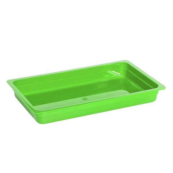 Cuba Gn 1/1 Vemplast Tropical Polipropileno Verde Imagem de Cuba Gn 1/1 Vemplast Tropical Polipropileno Verde