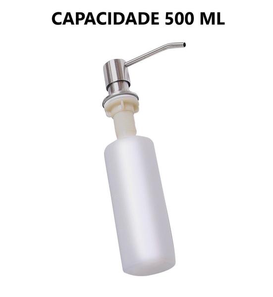 Imagem de Cuba Gourmet Cozinha Aço Inox Com Acessórios 60x42cm