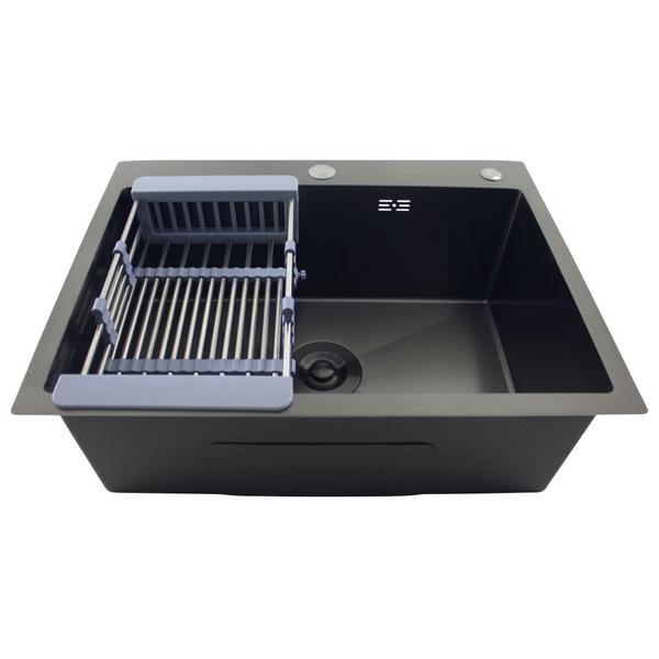 Imagem de Cuba Gourmet em Aço Inox 304 Nano Black 60x45cm Guimmis.casa