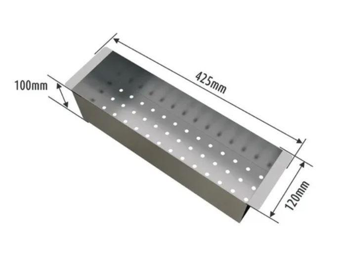 Imagem de Cuba Gourmet Inox Com Escorredor AJL 70 X 40 Cm