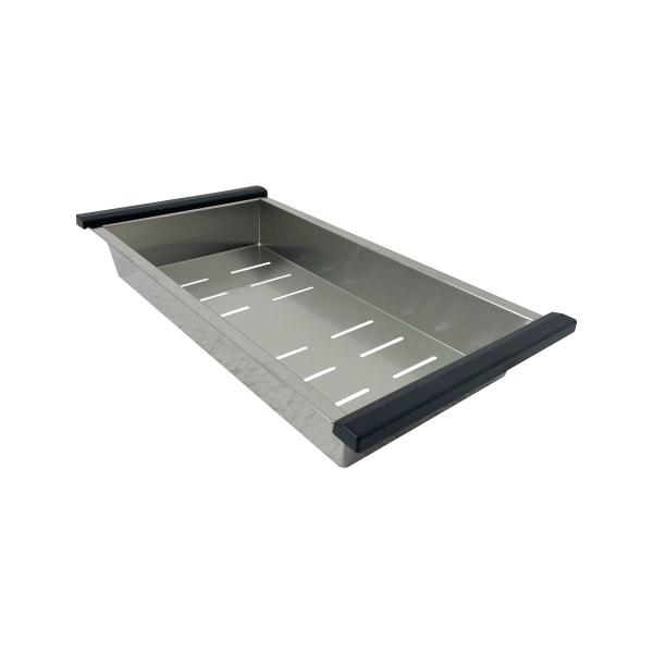 Cuba Gourmet Quadrada Aço Inox 304 Escovada 44x44cm Premium - STILLUS HOME Imagem de Cuba Gourmet Quadrada Aço Inox 304 Escovada 44x44cm Premium