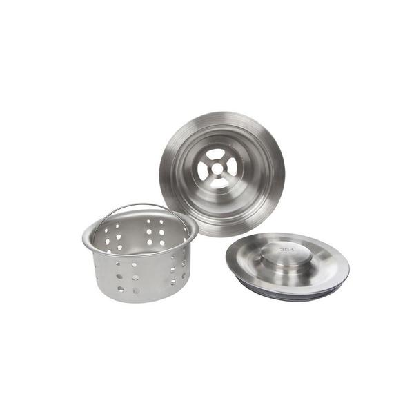 Imagem de Cuba Gourmet Quadrada Aço Inox 304 Escovada 60X40 Acessórios