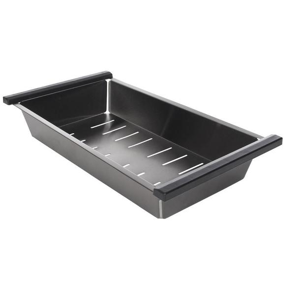 Imagem de Cuba Gourmet Quadrada Aço Inox 304 Preta 44X44 Acessórios