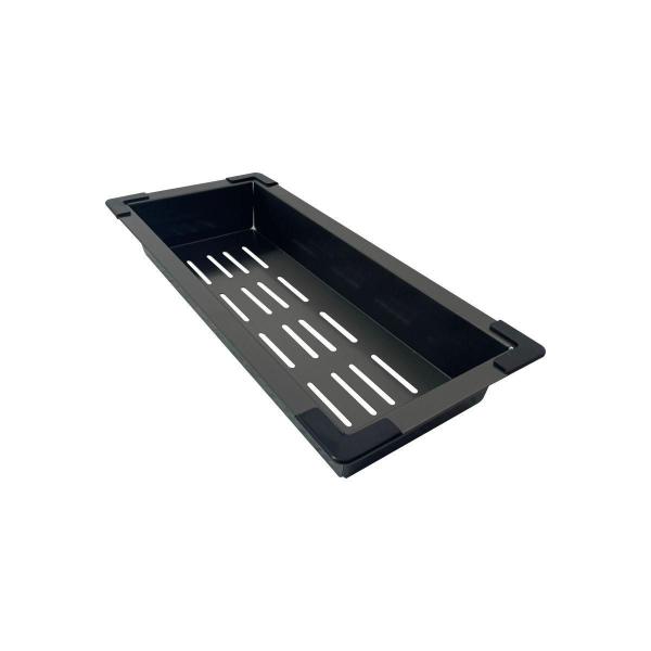 Imagem de Cuba Gourmet Quadrada Aço Inox 304 Preta 44X44Cm Premium