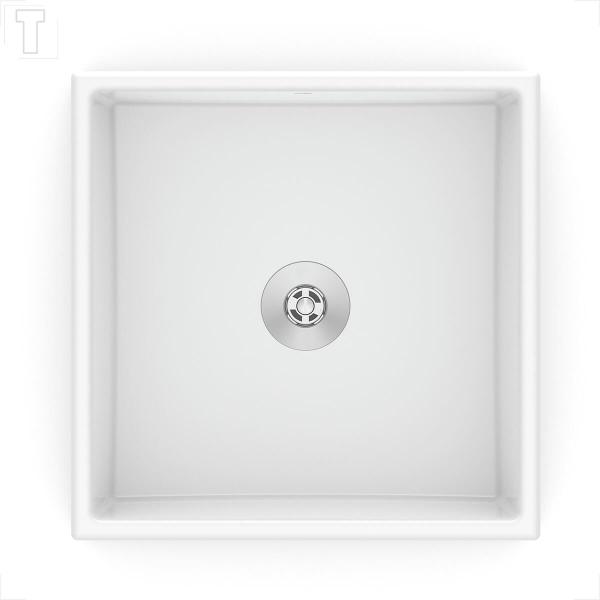 Cuba incepa apoio loft sem mesa q5 branco 35x35 Imagem de Cuba incepa apoio loft sem mesa q5 branco 35x35