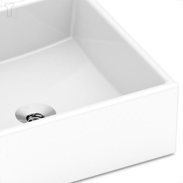 Cuba incepa apoio loft sem mesa q5 branco 35x35 Imagem de Cuba incepa apoio loft sem mesa q5 branco 35x35