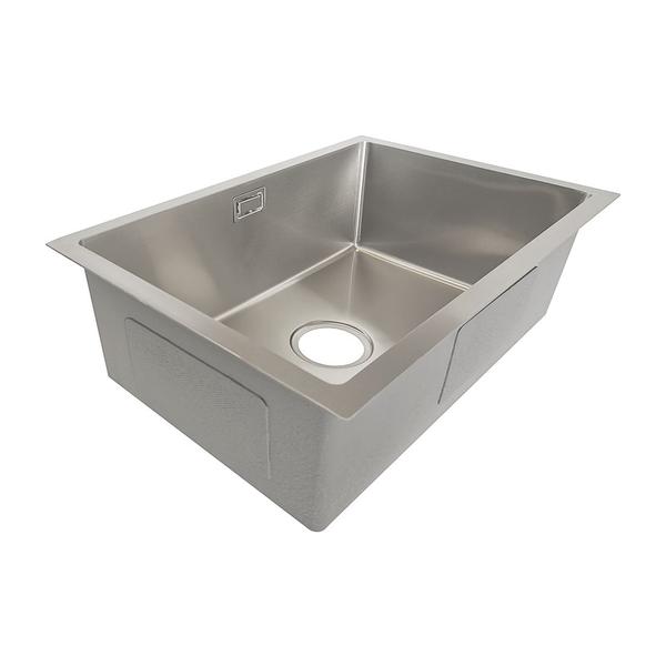 Imagem de Cuba Inox de Cozinha - Embutir ou Sobrepor Gourmet 60x40  com Acessórios - Prata