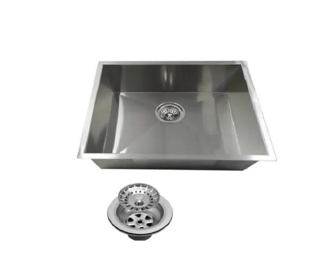 Imagem de Cuba Inox Embutir escovada Gourmet Quadrada Cozinha Pia 60x40