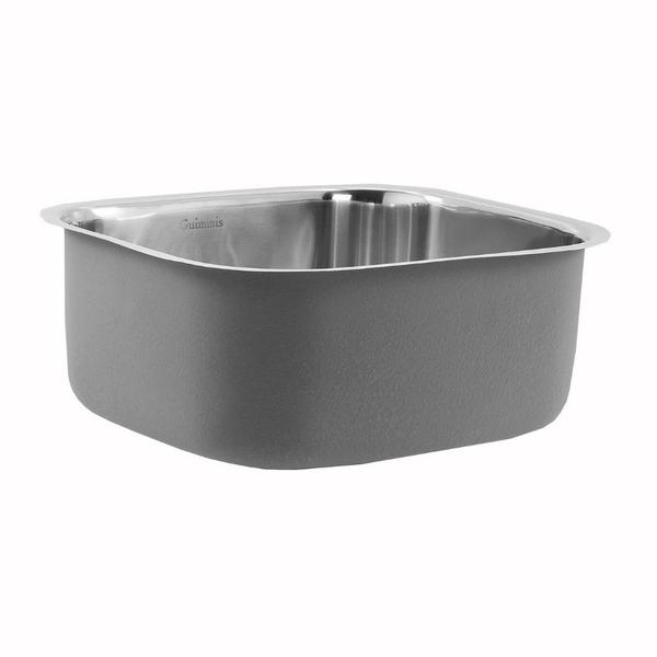 Imagem de Cuba Inox Gourmet Polida Embutir 44,5x41 cm Guimmis.casa