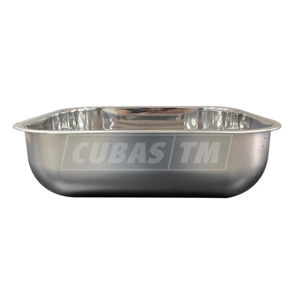 Imagem de Cuba Inox N3 40x34x17cm Tecnocuba Alto Brilho Válvula e Sifão Flexível Gratuitos