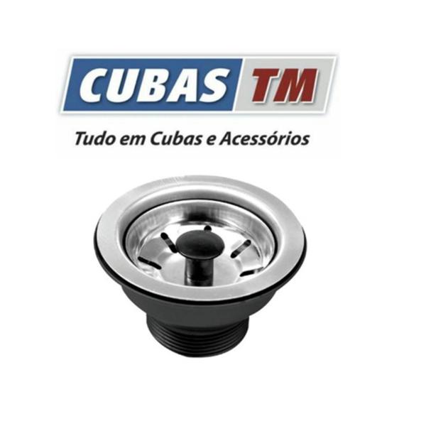 Imagem de Cuba Inox para Cozinha Tecnocuba Alto Brilho 40x34x17cm válvula gratuita