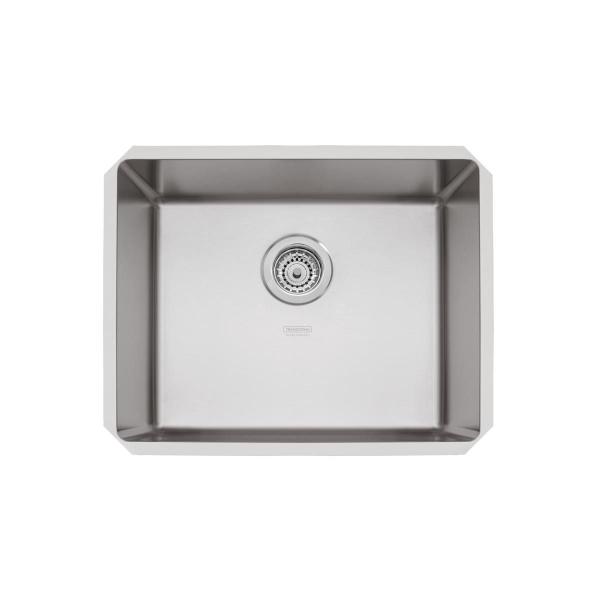 Cuba Inox Quadrum 50X40 Undermount 94007112 - Tramontina Imagem de Cuba Inox Quadrum 50X40 Undermount 94007112