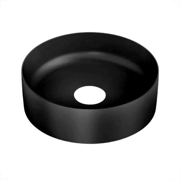 Cuba japi de apoio sottile redonda pedra preto fosco Imagem de Cuba japi de apoio sottile redonda pedra preto fosco