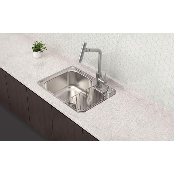 Imagem de Cuba Morgana Compact 48 FX Undermount  Inox 55x42cm Tramontina