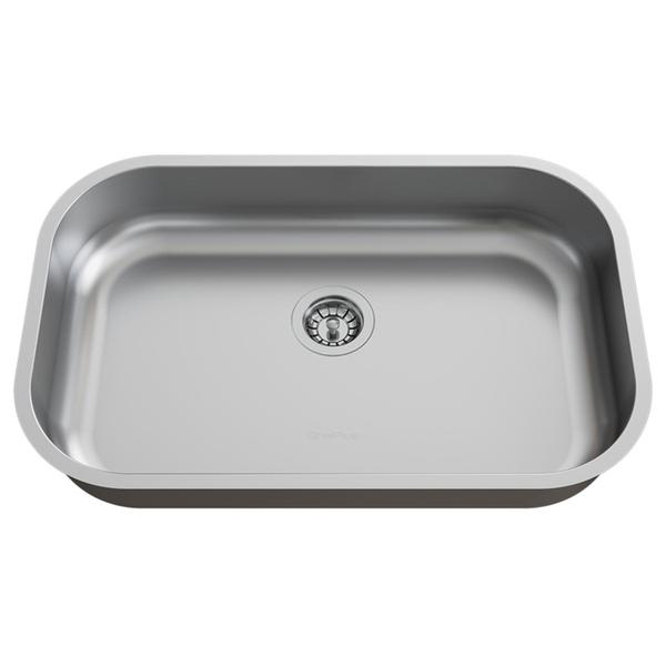 Imagem de Cuba para Cozinha Pia Inox N2 56x35x13,5cm com Válvula GhelPlus