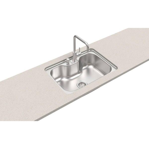 Imagem de Cuba Para Pia Em Inox Morgana Undermount 60Fx 69x49cm