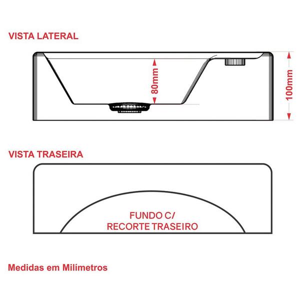 Imagem de Cuba Pia De Apoio Para Banheiro Quadrada Ravena Q39 Azul Turquesa C08 - Mpozenato