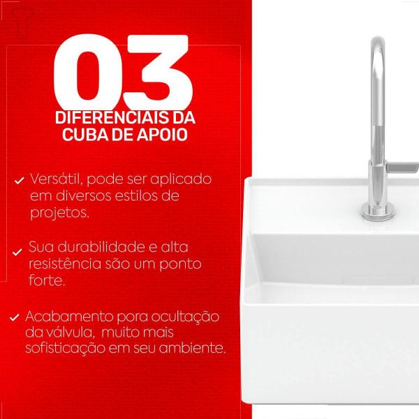 Cuba roca apoio terra quadrada 30x30 com mesa t7 branco Imagem de Cuba roca apoio terra quadrada 30x30 com mesa t7 branco