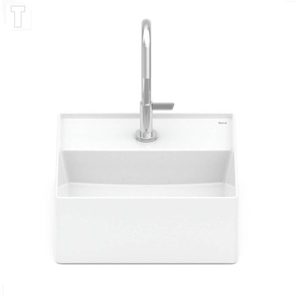 Cuba roca apoio terra quadrada 30x30 com mesa t7 branco Imagem de Cuba roca apoio terra quadrada 30x30 com mesa t7 branco