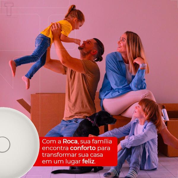 Imagem de Cuba roca apoio terra redonda 39cm sem mesa t2 beige a32787n650