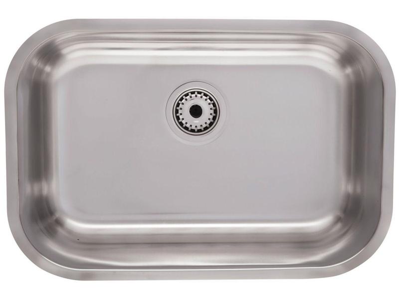 Imagem de Cuba Simples de Embutir para Cozinha Tramontina - Inox Retangular 50x33,5cm Prime Lavínia