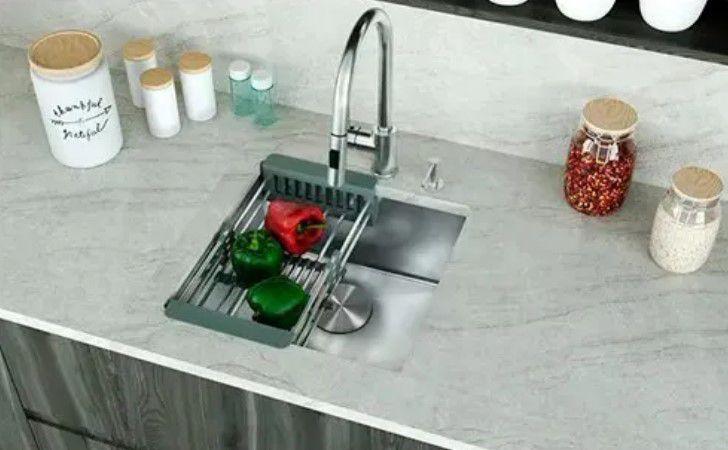 Cuba simples std4040 inox escovado com acessorios escorredor , valvula e tampa decorativa 457 are-solo4040 - ARELL Imagem de Cuba simples std4040 inox escovado com acessorios escorredor , valvula e tampa decorativa 457 are-solo4040