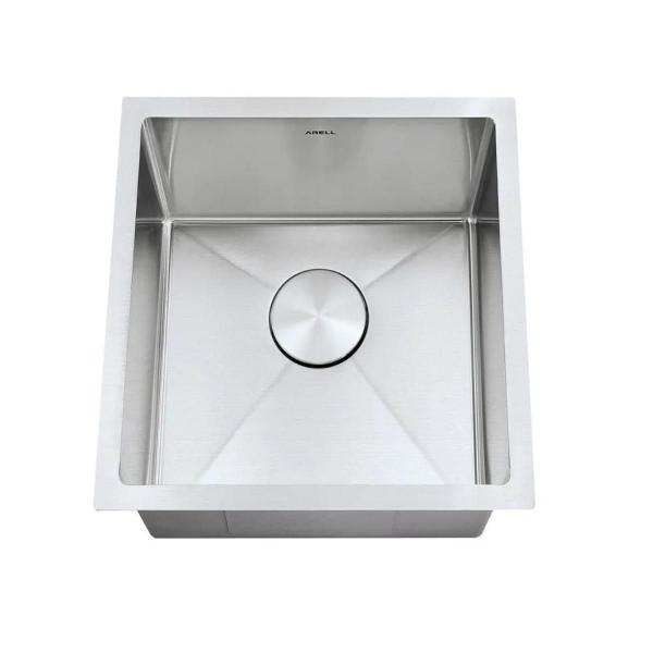 Cuba simples std4040 inox escovado com acessorios escorredor , valvula e tampa decorativa 457 are-solo4040 - ARELL Imagem de Cuba simples std4040 inox escovado com acessorios escorredor , valvula e tampa decorativa 457 are-solo4040