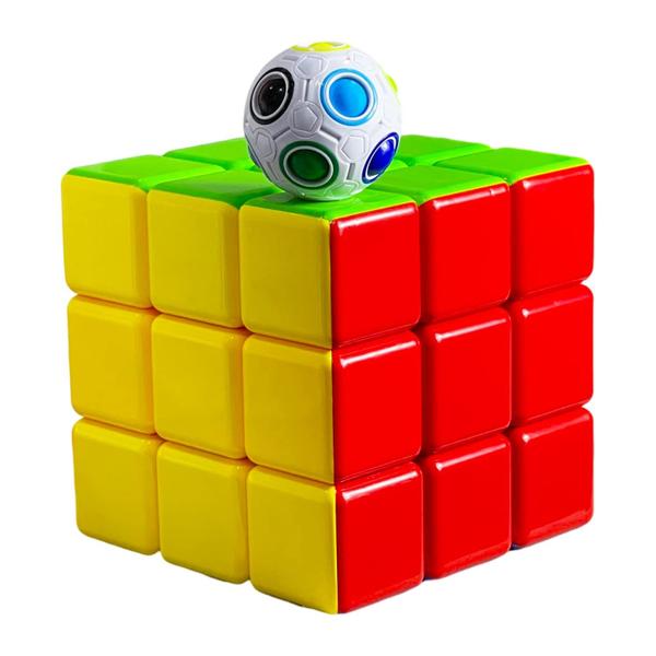 Imagem de Cube Puzzle BestCube Big 3x3 sem adesivo 18 cm para crianças e adultos