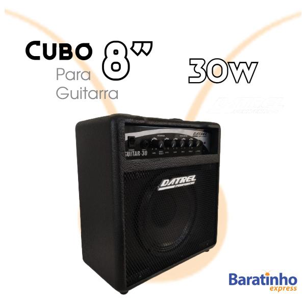 Imagem de Cubo Amplificador P/ Guitarra AT 8" 30W Datrel Guitar Series