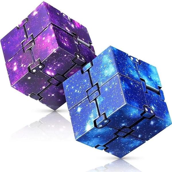 Imagem de Cubo Antiesstresse Infinito - Brinquedo Fidget para TDAH, Autismo e Ansiedade