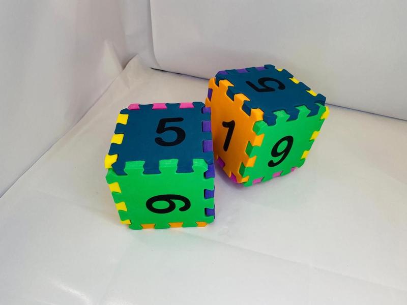 Imagem de Cubo Dado Numeral infantil