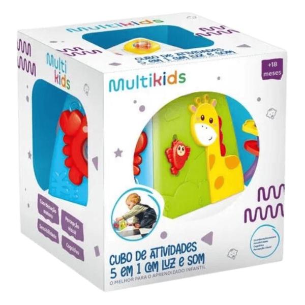 Imagem de Cubo de Atividades Multikids 5 em 1