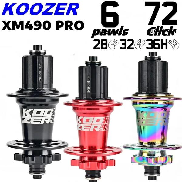 Imagem de Cubo de Bicicleta MTB Koozer XM490 Pro - 8 a 12 Velocidades - Eixo Passante QR 100/135/142mm