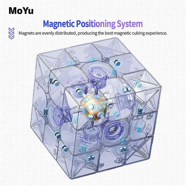 Imagem de Cubo de Velocidade Willking Moyu Super RS3M 2022 3x3 Magnético