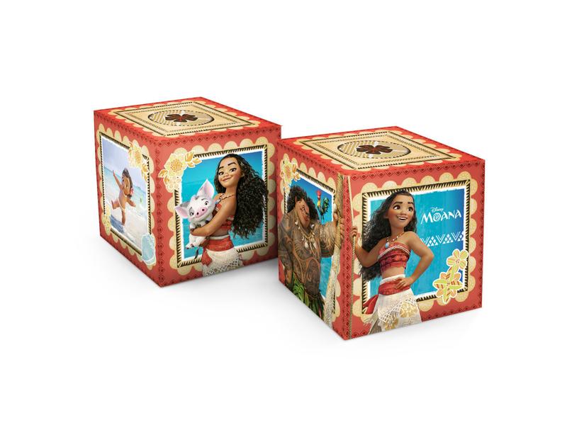 Imagem de Cubo Decorativo Festa Moana - 3 Unidades - Regina - Rizzo Festas