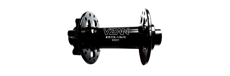 Imagem de Cubo Dianteiro Vzan Everest 28 Furos Eixo 15x110mm Boost 7702