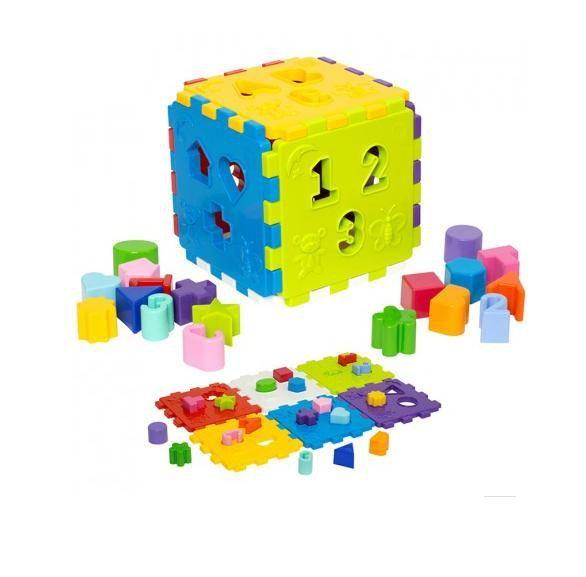 Cubo Didático Mercotoys - MERCO TOYS Imagem de Cubo Didático Mercotoys