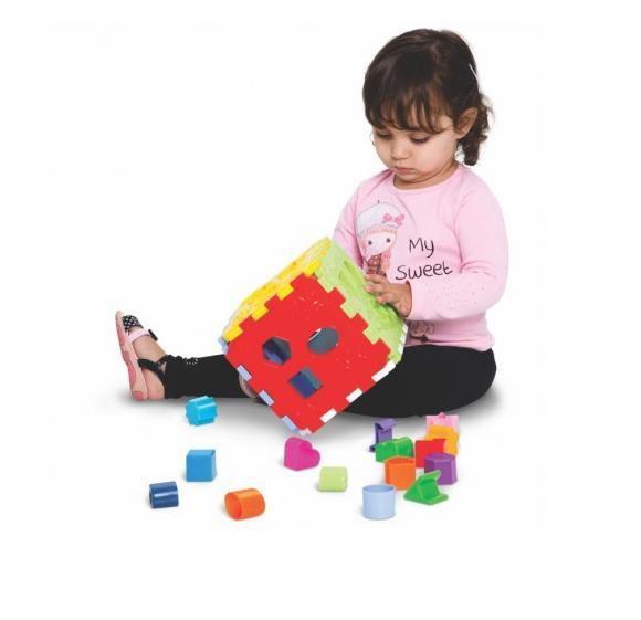 Cubo Didático Mercotoys - MERCO TOYS Imagem de Cubo Didático Mercotoys