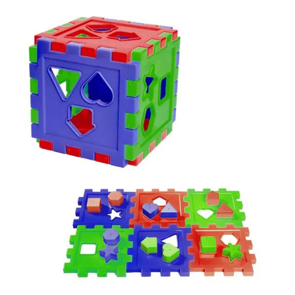 Imagem de Cubo educativo médio bebê Tutty Toys