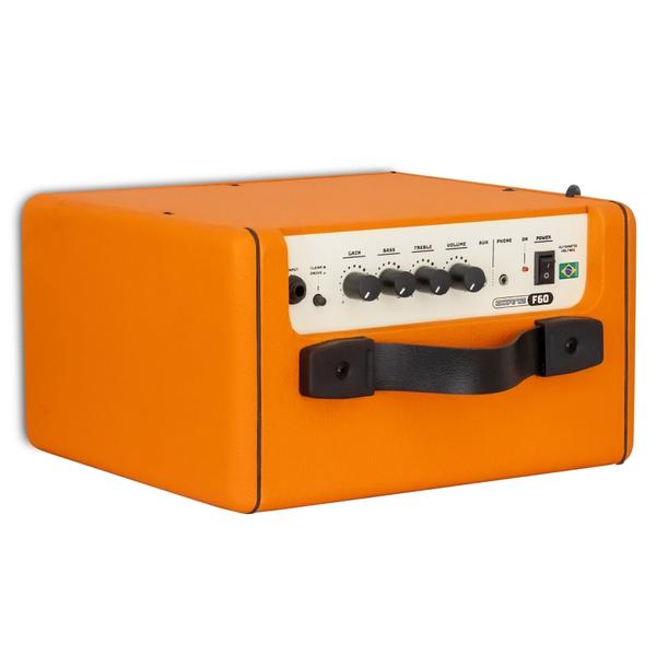 Imagem de Cubo Guitarra Borne F60 Laranja - 15w RMS