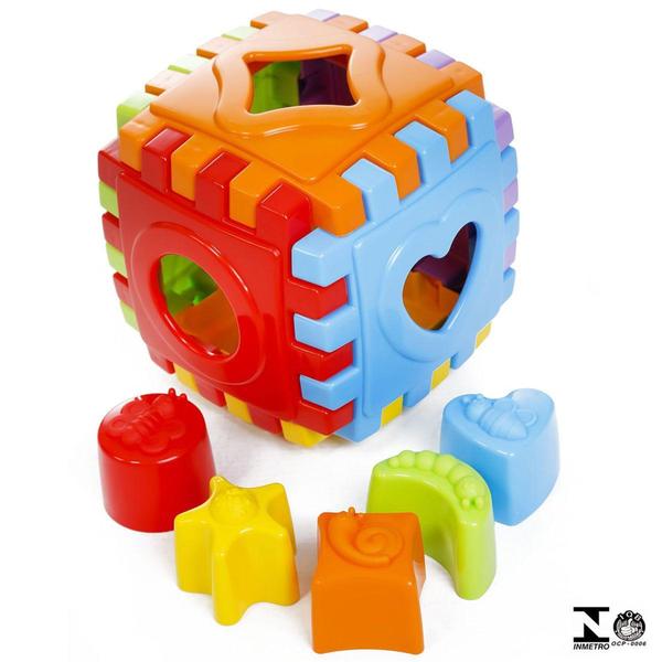 Imagem de Cubo Infantil Baby Cube Solapa Colorido 4041 Maral