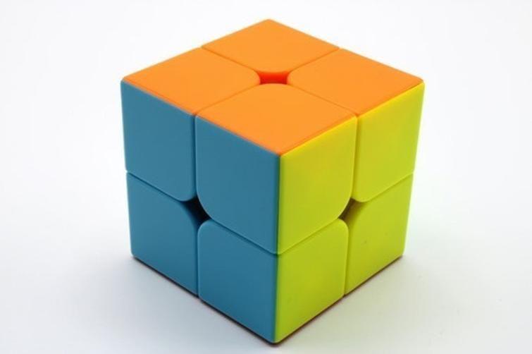 Imagem de Cubo Mágico 2X2 Mirror Blocks Yah7 Nettoy Brinquedo