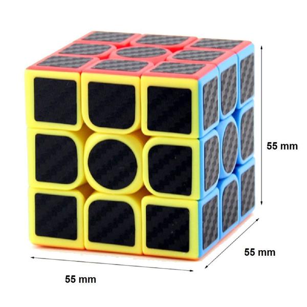 Imagem de Cubo Mágico 3x3 Carbono Moyo