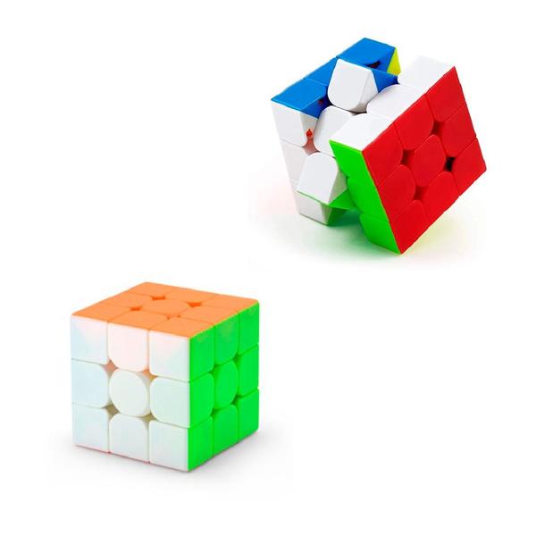 Imagem de Cubo Mágico 3x3 Profissional Brinquedo Melhora Cognitiva