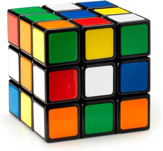 Imagem de Cubo Mágico 3x3 Puzzle Preto Estrutura Giro Rápido Original