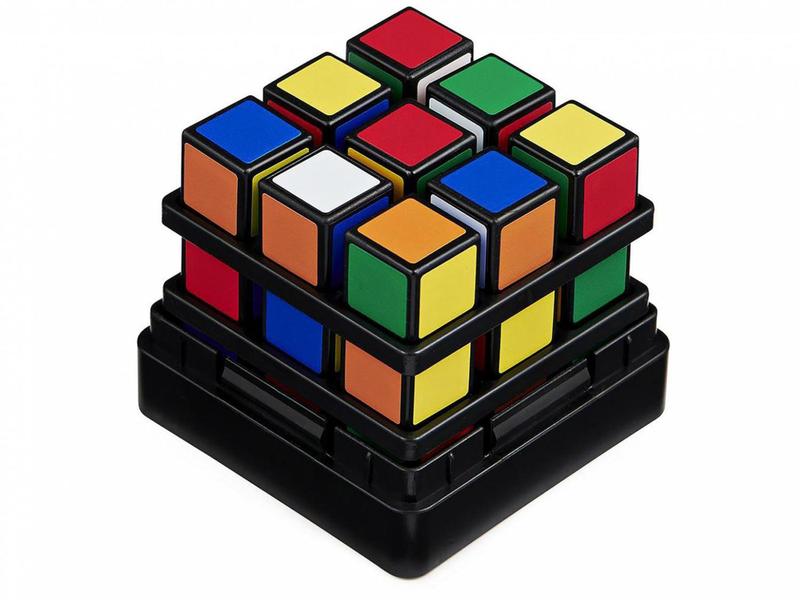 Imagem de Cubo Mágico 3x3 Quadrado Rubiks Roll 5 em 1 - Sunny Brinquedos