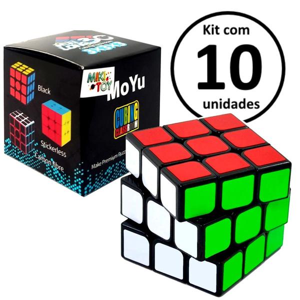 Cubo Mágico 3x3x3 Educativo MoYu Profissional Kit 10 Atacado Revenda - Fx Toys Imagem de Cubo Mágico 3x3x3 Educativo MoYu Profissional Kit 10 Atacado Revenda