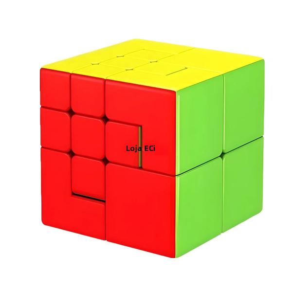 Imagem de Cubo Mágico 3x3x3 MoYu MeiLong Sem Adesivos - Brinquedo Educacional Profissional