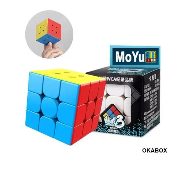 Imagem de Cubo Mágico 3x3x3 Moyu Meilong Stickerless